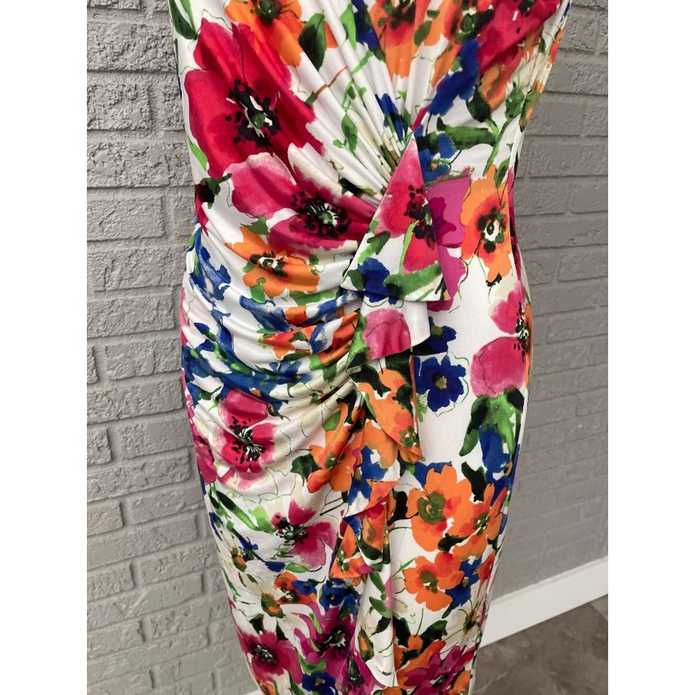 American Living Floral Print Midi Dress - Multicolor - Picture 8 of 10